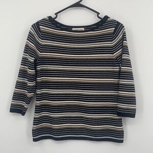 Coldwater Creek Crew Neck Sweater Women’s Size XS 4-6